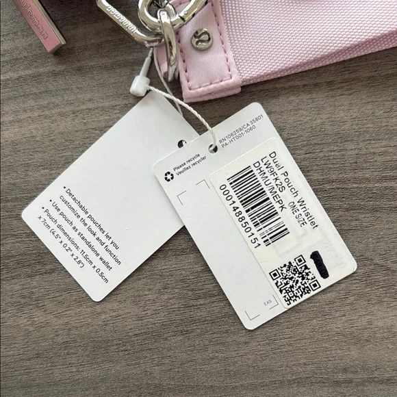 NWT Lululemon Dual Pouch Wristlet Wallet - Picture 2 of 7